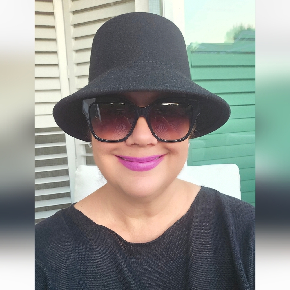 Swarovski Crystal And Black Sunglasses